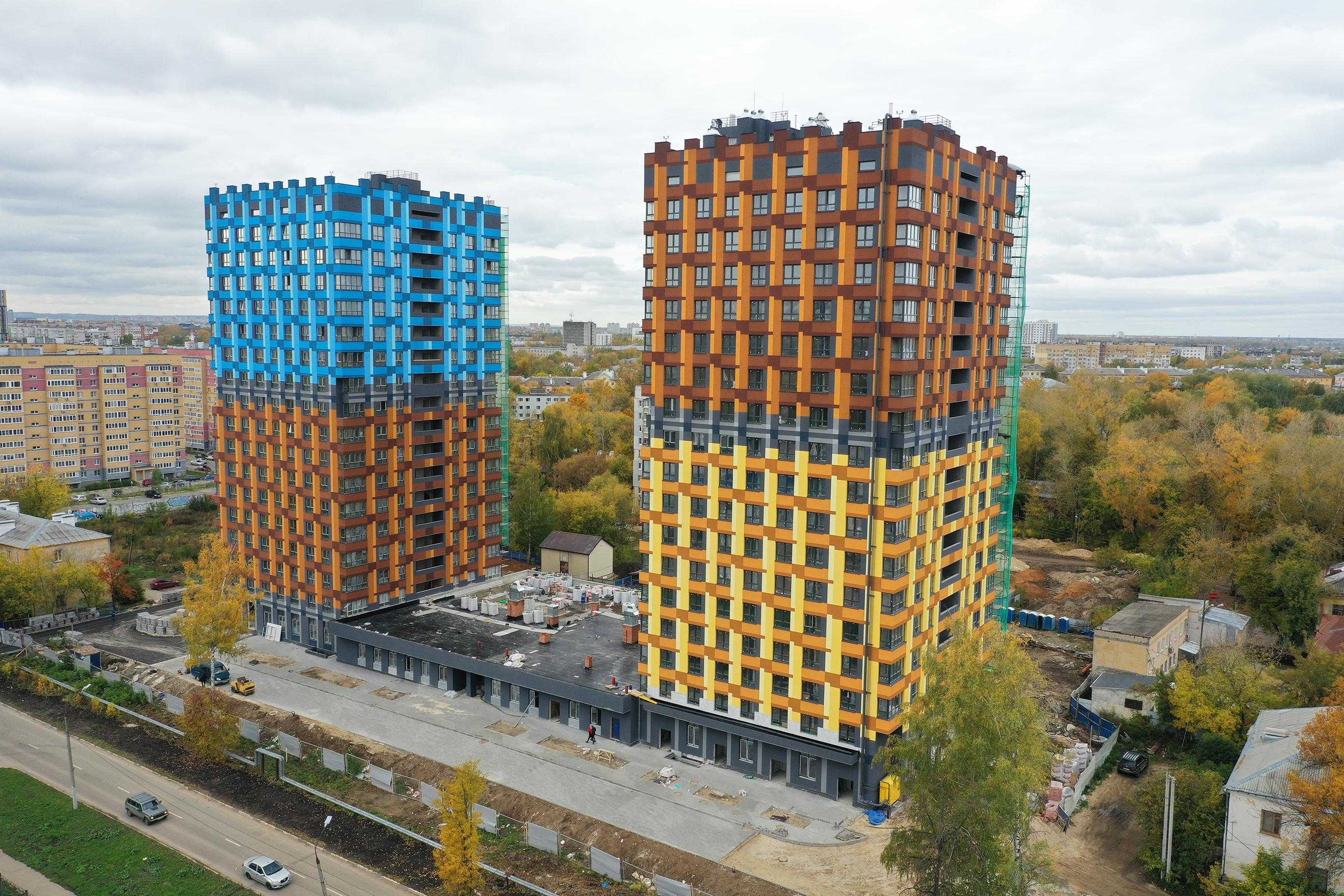 Ход строительства ЖК Маяковский Парк в Нижнем Новгороде | Дата сдачи  квартир в новостройках от Застройщика