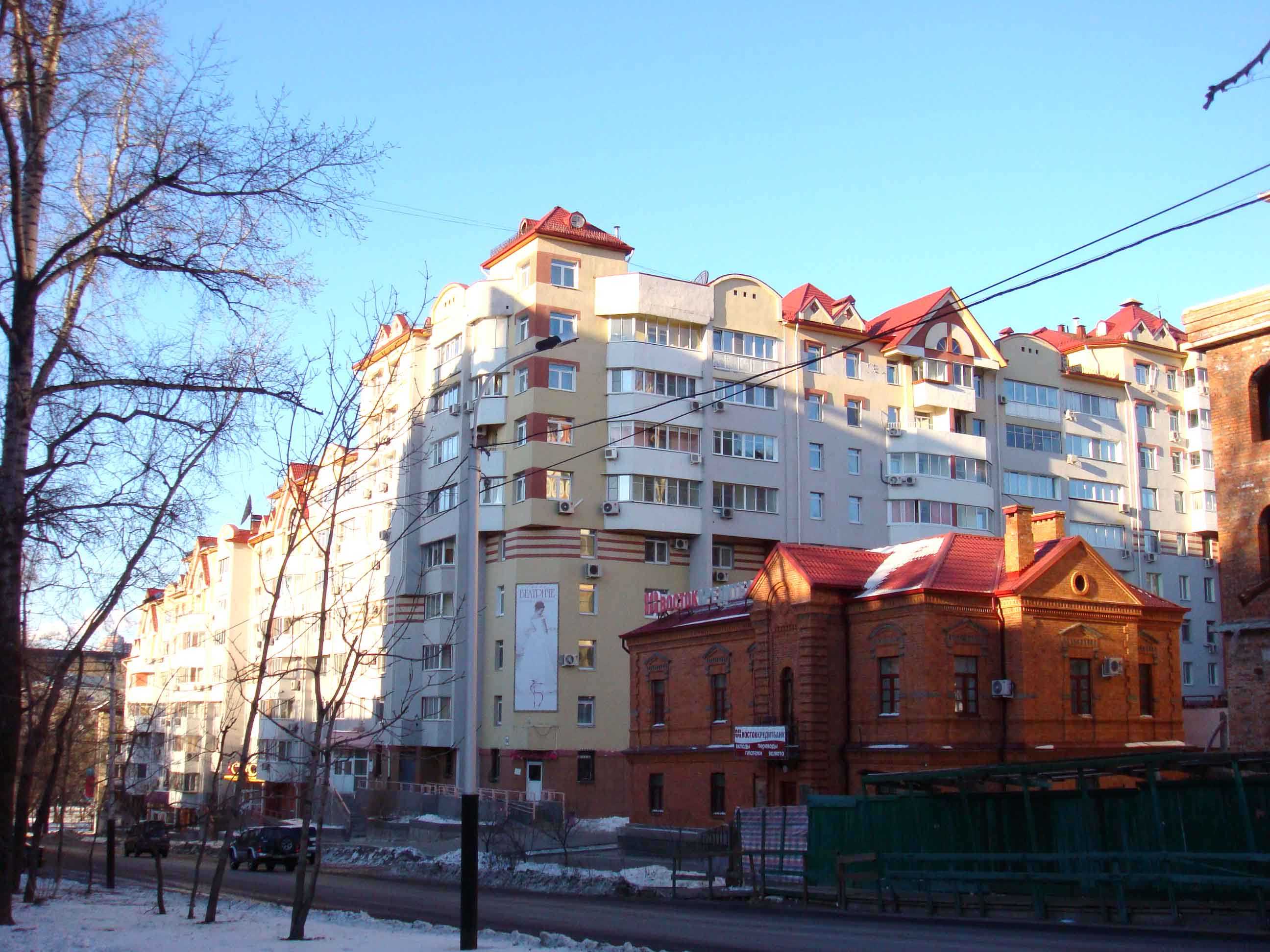 Фото домов в хабаровске