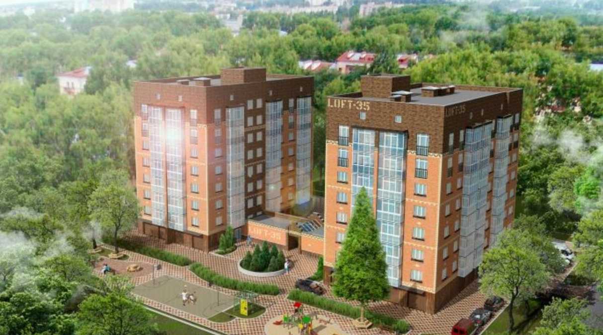 ЖК Loft-35 купить квартиру - цены от официального застройщика в Вологде