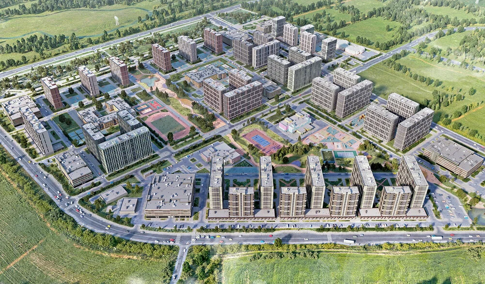 План жилого квартала Parkolovo