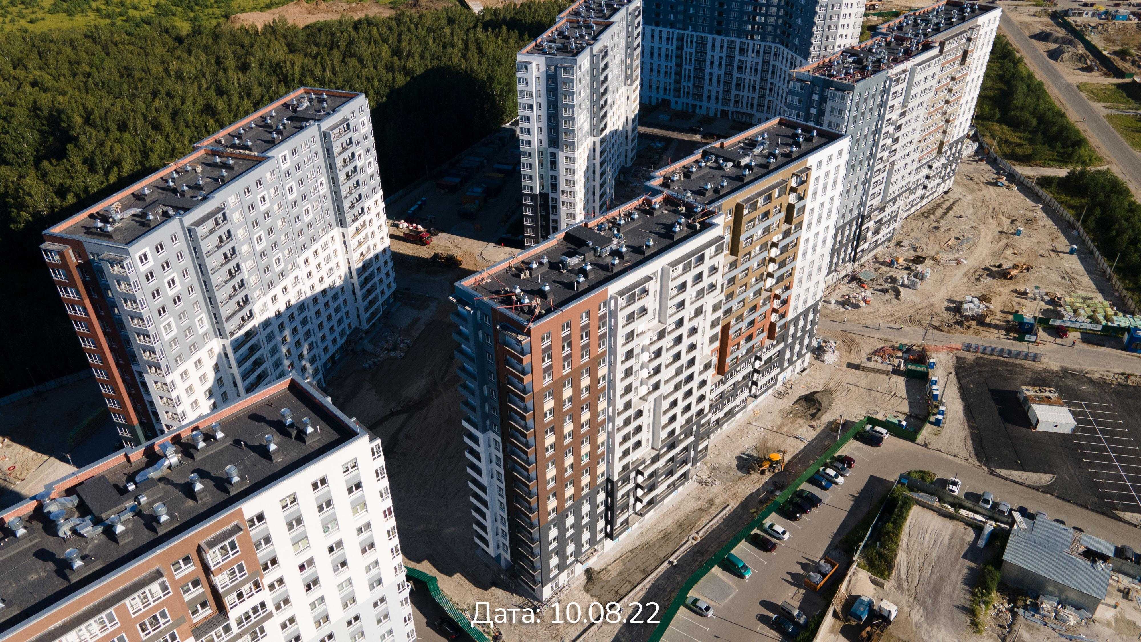 Ход строительства ЖК Преображенский на Московском в Тюмени | Дата сдачи  квартир в новостройках от Застройщика